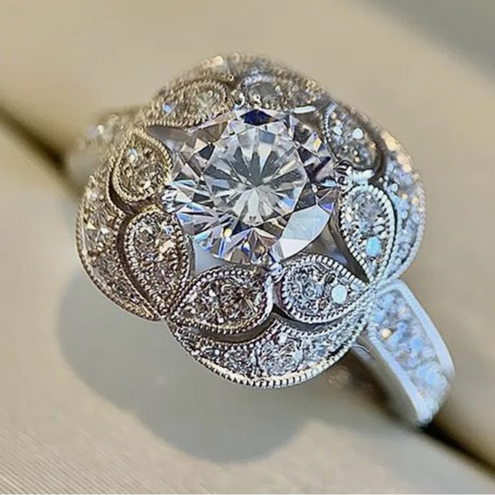 Sterling Silver Statement Ring - image 1